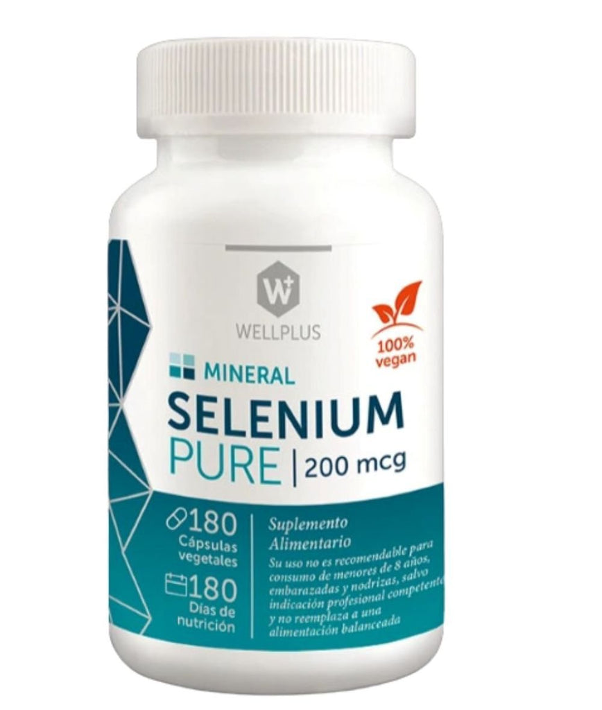 Selenio Pure Wellplus 180 Cap - WELLPLUS - Aldea Nativa