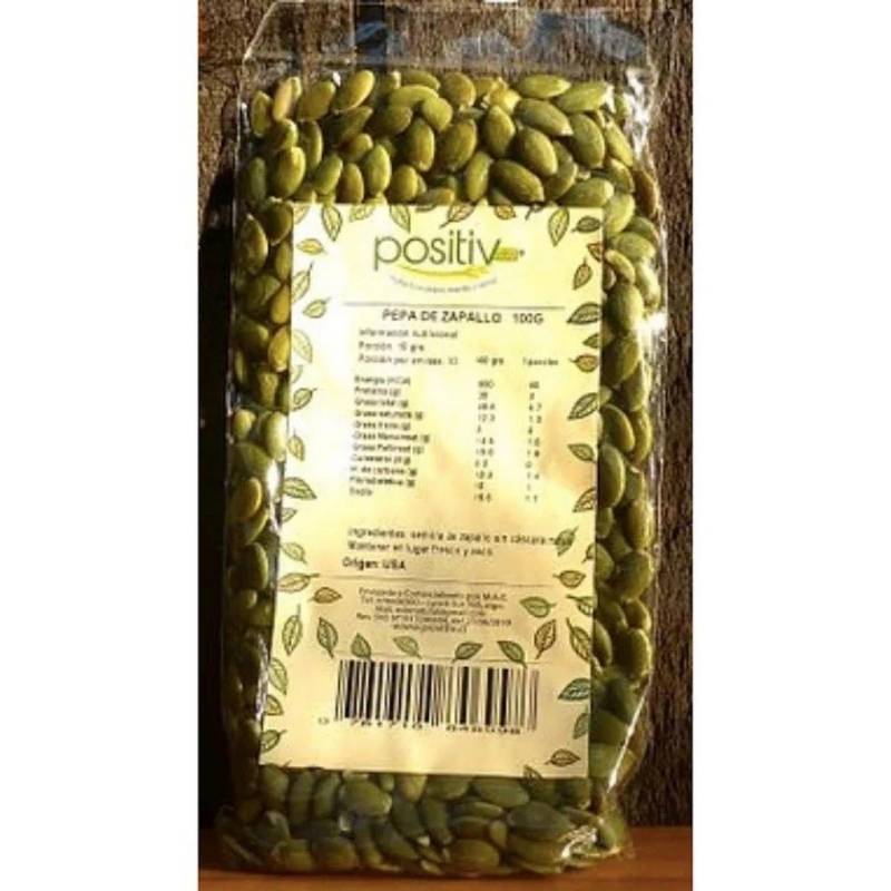 Semillas de Zapallo Positiv 100 Gr - POSITIV - Aldea Nativa