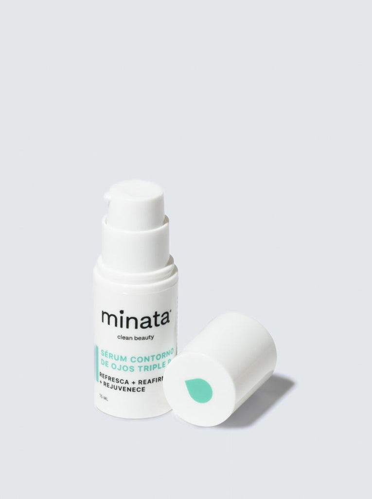 Serum Contorno de ojos triple R 15 ml Minata - MINATA - Aldea Nativa