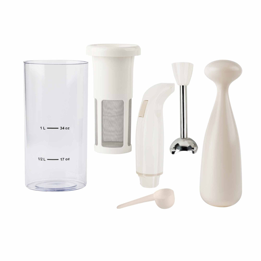 Set Preparacion Bebidas Vegetales Milker Con Batidora Jata - JATA - Aldea Nativa
