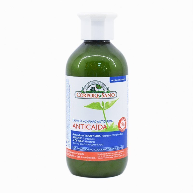 Shampoo Anticaida Trigo Corpore Sano 300 Ml - CORPORE SANO - Aldea Nativa