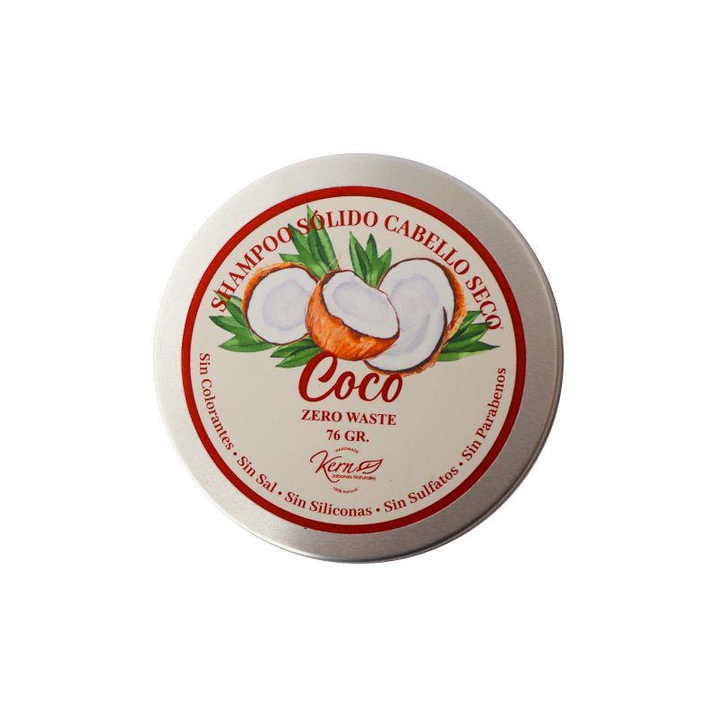 Shampoo en pastilla coco un Kern - KERN - Aldea Nativa