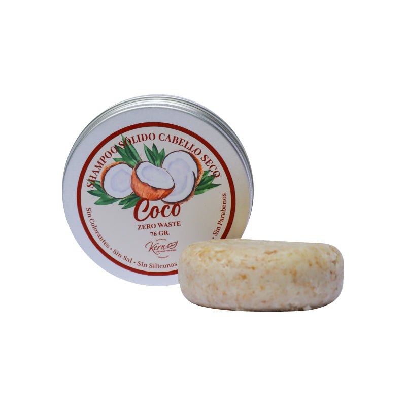 Shampoo en pastilla coco un Kern - KERN - Aldea Nativa