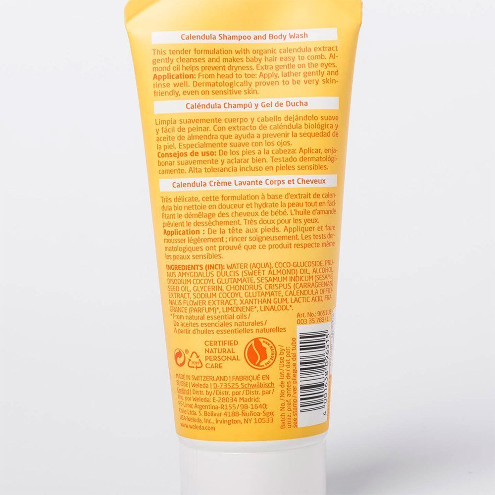 Shampoo Gel Ducha Bebe Weleda 200 Ml - WELEDA - Aldea Nativa