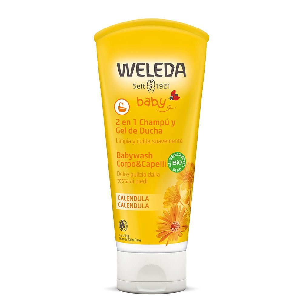 Shampoo Gel Ducha Bebe Weleda 200 Ml - WELEDA - Aldea Nativa