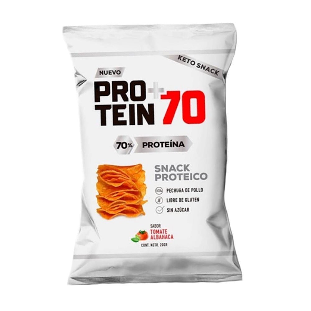 Snack Proteico de Pollo Protein 70 20 Gr - PROTEIN 70 - Aldea Nativa