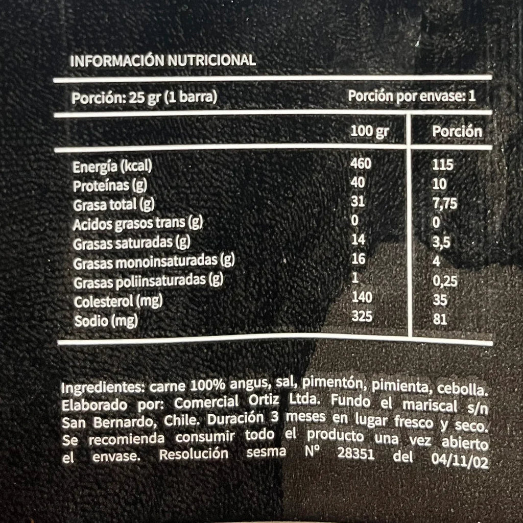 Snack Stick Angus 25gr Jo Charcuterie - JO CHARCUTERIE - Aldea Nativa