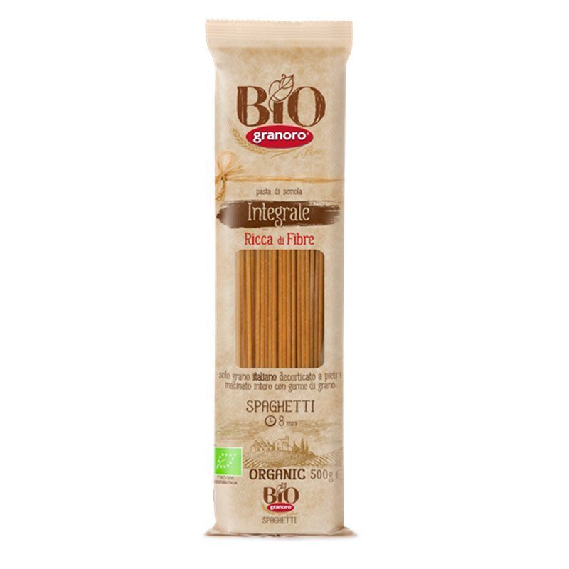 Spaghetti InteGral Org Granoro 500 Gr - GRANORO - Aldea Nativa