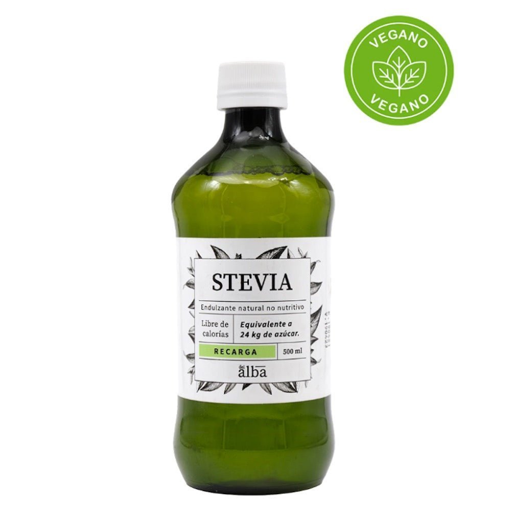 Stevia Liquida Recarga Apicola del Alba 500 Ml - APICOLA DEL ALBA - Aldea Nativa