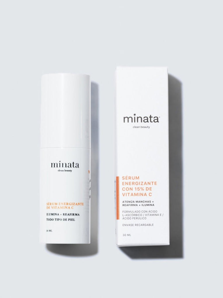 Super Serum Vitamina C 15% 39 ml Minata - MINATA - Aldea Nativa