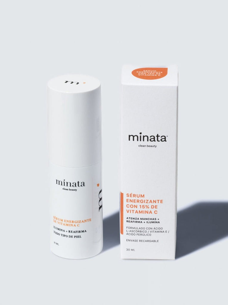Super Serum Vitamina C 15% 39 ml Minata - MINATA - Aldea Nativa
