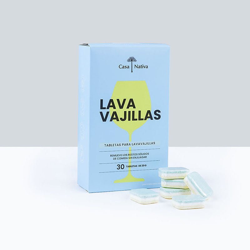 Tabletas Lavavajillas Casa Nativa 600 Gr - CASA NATIVA - Aldea Nativa