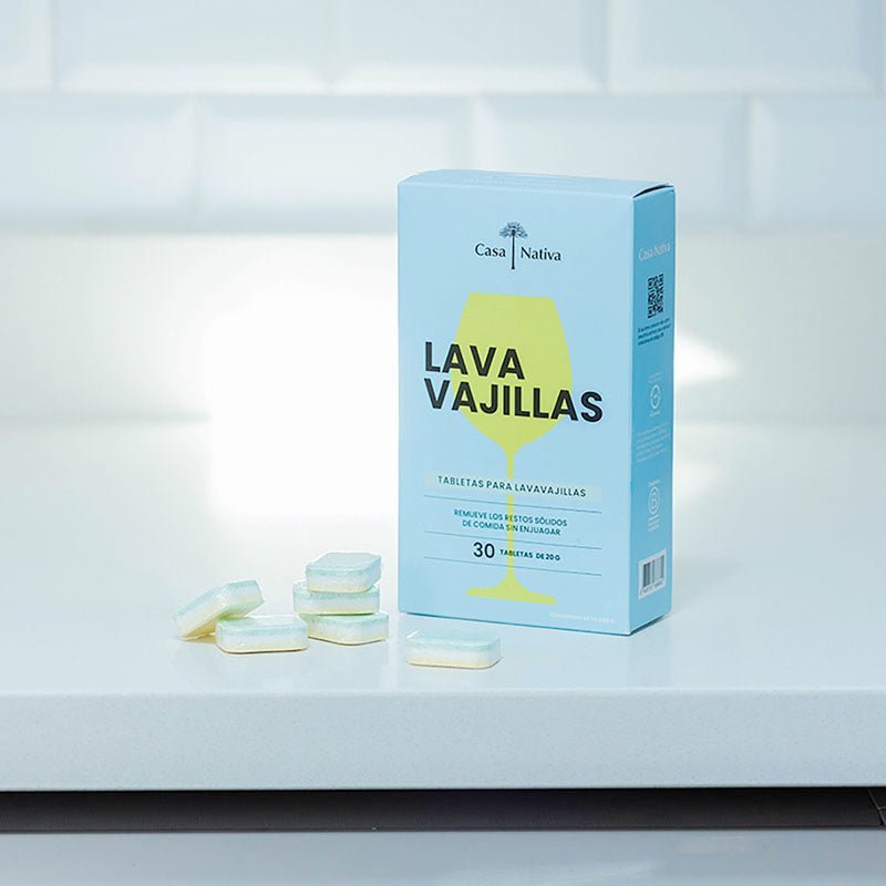 Tabletas Lavavajillas Casa Nativa 600 Gr - CASA NATIVA - Aldea Nativa