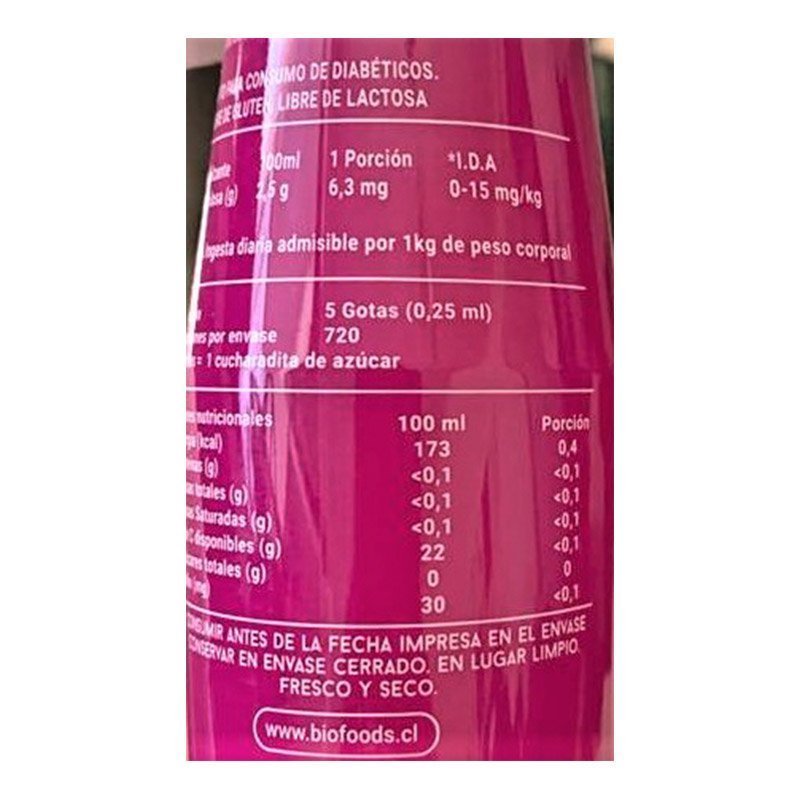 Tagasweet Tagatosa Gotas Biofoods 180 Ml - BIOFOODS - Aldea Nativa