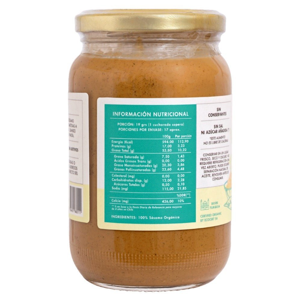 Tahini Org Manare 330 Gr - MANARE - Aldea Nativa