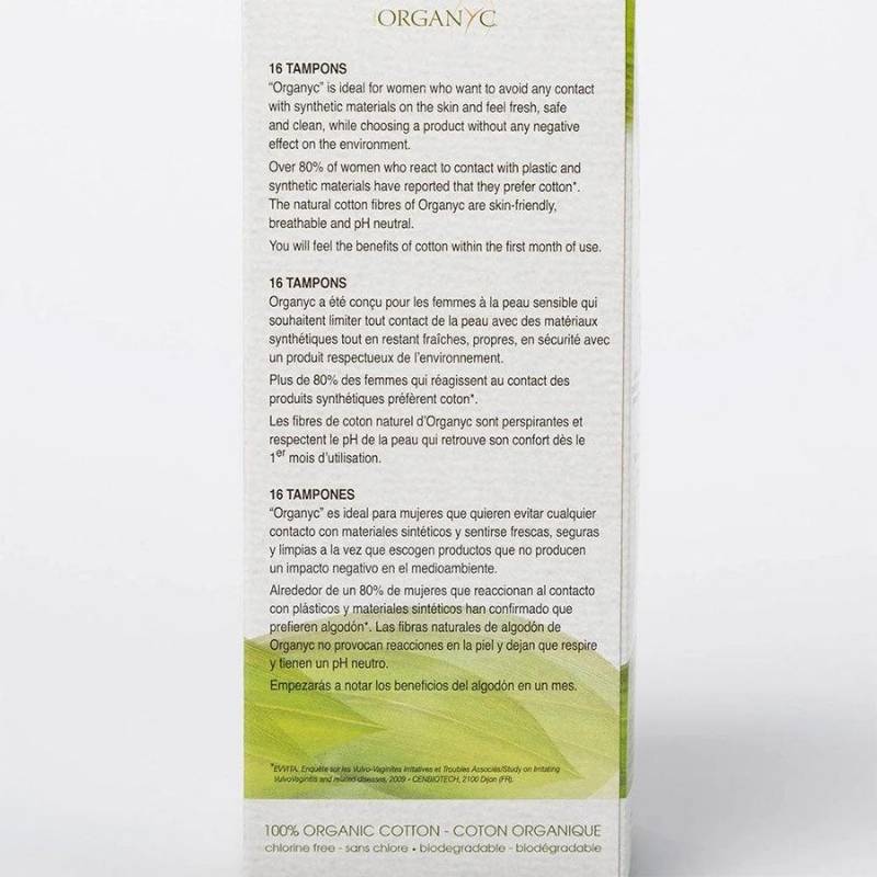 Tampon Super Organyc - ORGANYC - Aldea Nativa