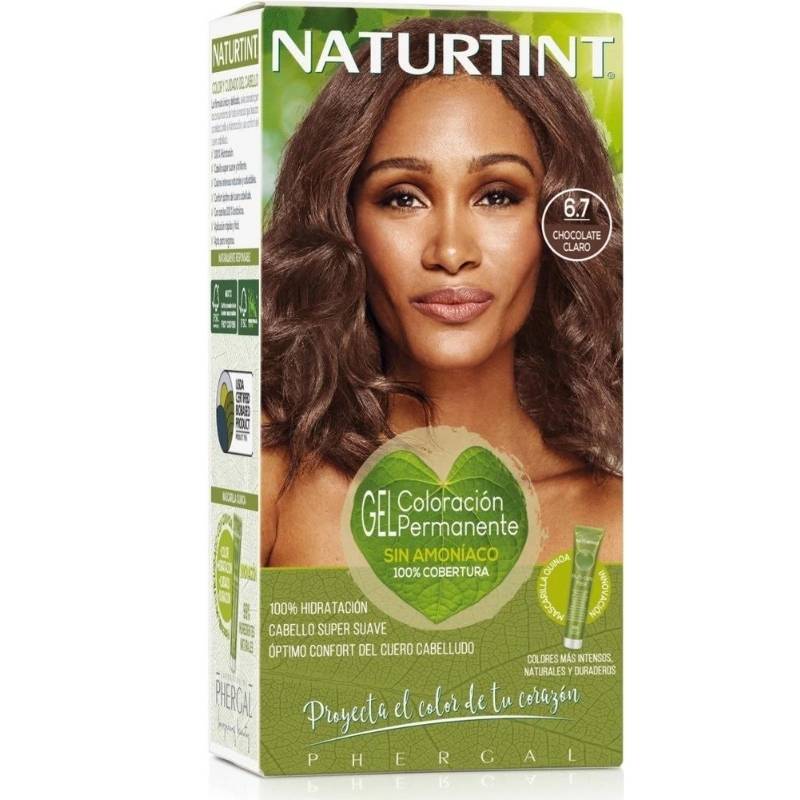 Tintura Permanente 6,7 Natural Sin Amoniaco Naturtint 235 Gr - NATURTINT - Aldea Nativa