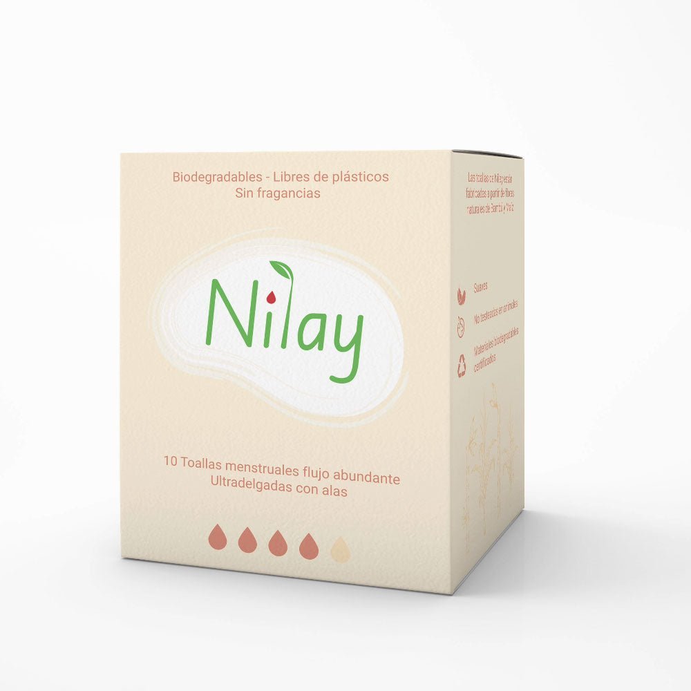 Toallas Ultradelgadas Noche con Alas Nilay 10 Un - NILAY - Aldea Nativa