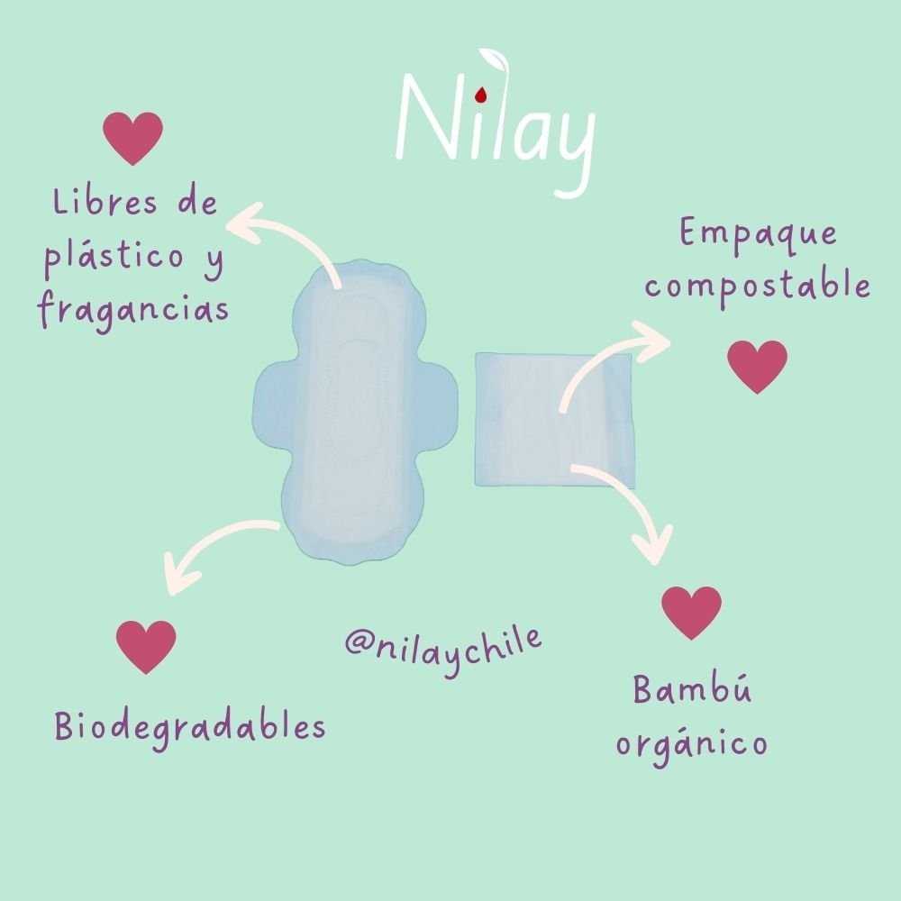 Toallas Ultradelgadas Noche con Alas Nilay 10 Un - NILAY - Aldea Nativa