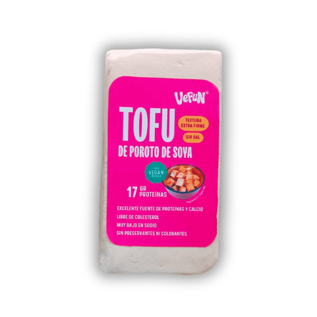 Tofu firme sin sal 500 gr Vefun - Vefun - Aldea Nativa