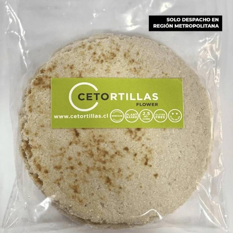 Tortillas Flower Cetotortillas 8 Un - CETOTORTILLAS - Aldea Nativa