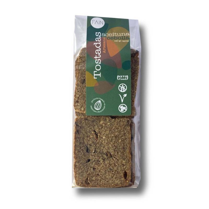 Tostada Aceituna Fain 140 Gr (Fecha Venc. 01/07) - FAIN - Aldea Nativa