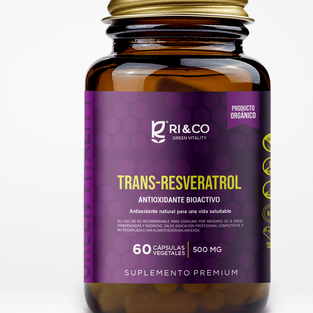 Trans Resveratrol 60 cap Ri&Co - RI&CO - Aldea Nativa