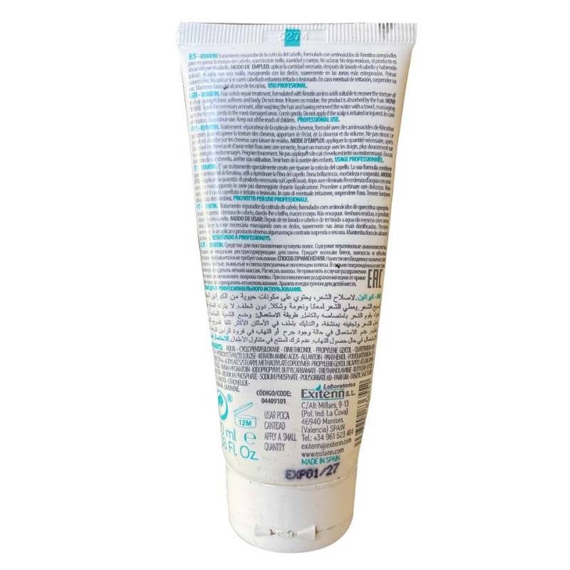 Tratamiento Recontructivo Cabellos Secos Y Castigados Keratin Kuki Hair Care 100 Ml - KUKI HAIR CARE - Aldea Nativa