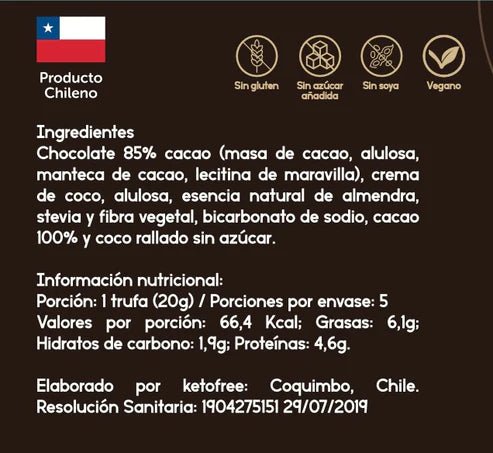 Trufas un Ketofree - KETOFREE - Aldea Nativa