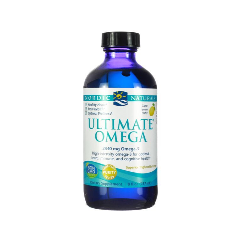 Ultimate Omega Liquid 8 OZ Nordic Naturals - NORDIC NATURALS - Aldea Nativa