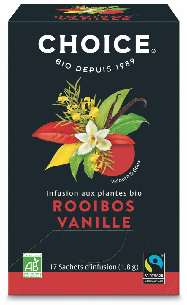 Te herbal rooibos vainilla 17 UN CHOICE