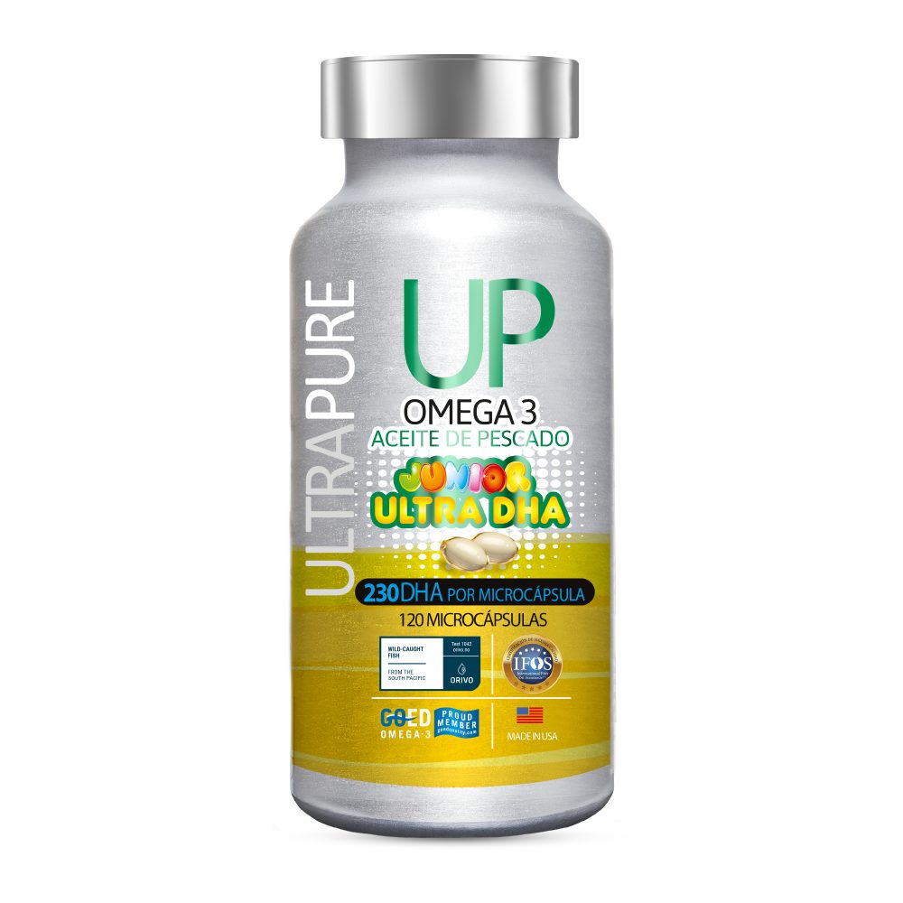 UP Junior ultra DHA 120 microcap Omega Up - OMEGA UP - Aldea Nativa