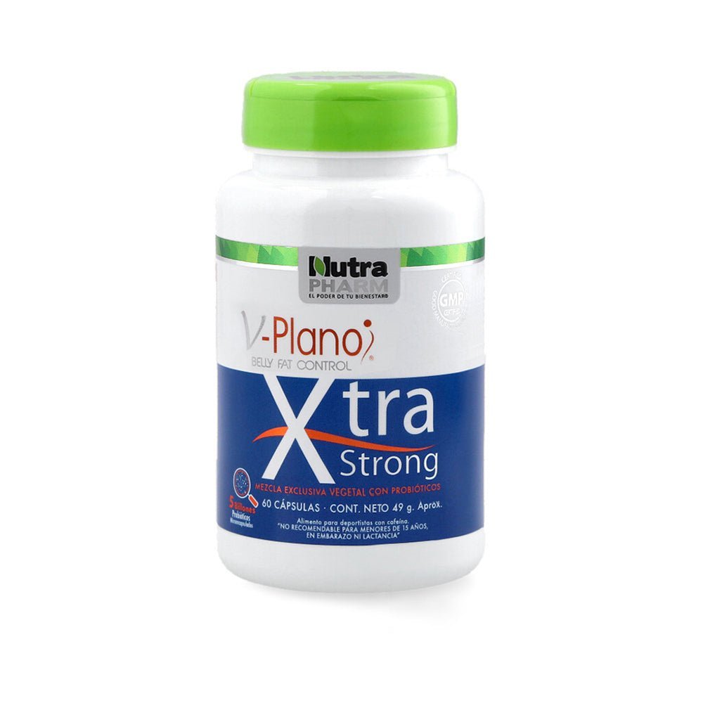 V Plano Xtra Strong Nutrapharm 60 Caps - NUTRAPHARM - Aldea Nativa