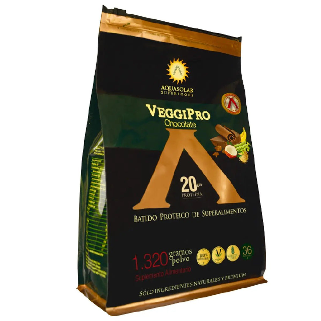 Veggi pro chocolate 1320 gr Aquasolar - AQUASOLAR - Aldea Nativa