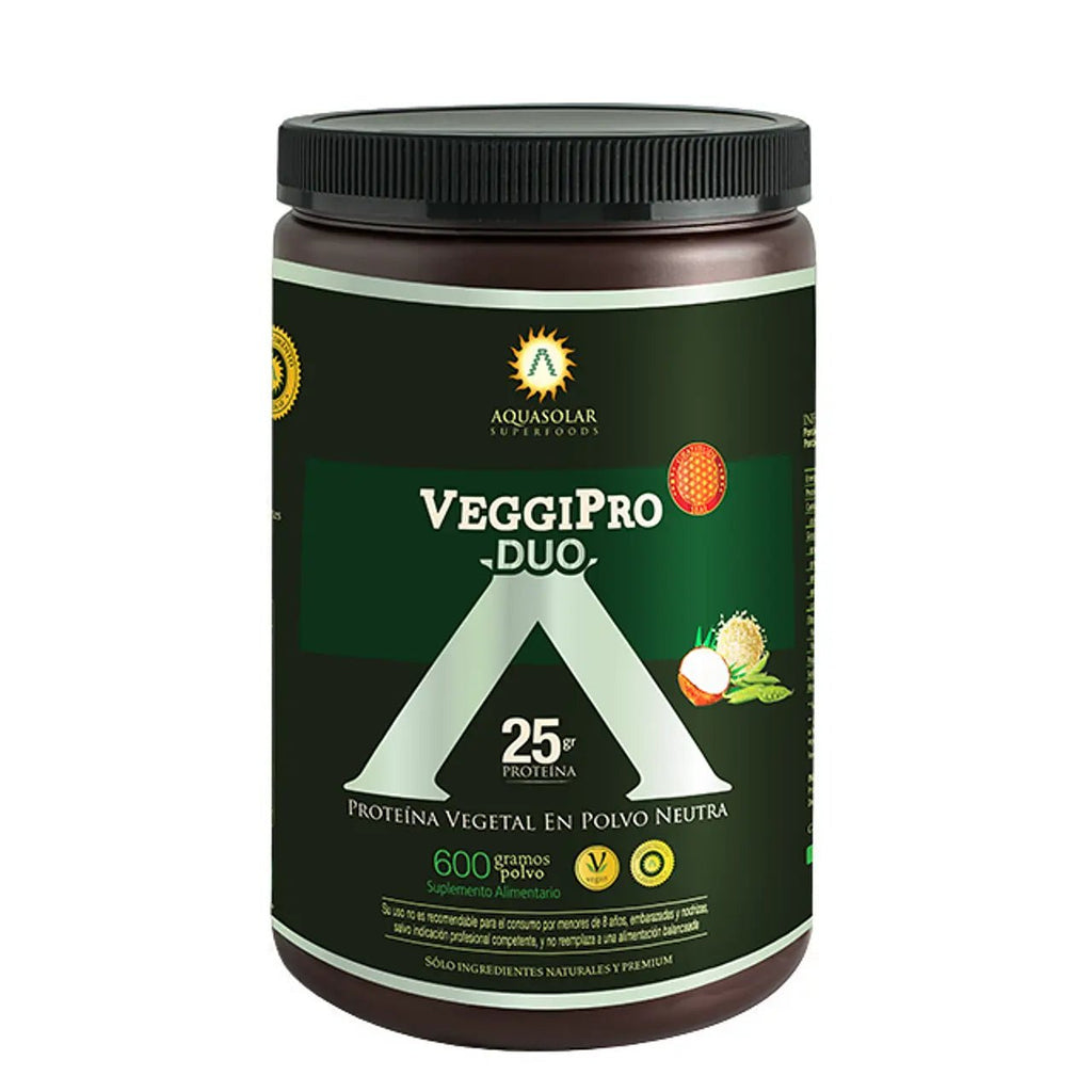 VeggiPro Duo 600gr Polvo Aquasolar - AQUASOLAR - Aldea Nativa