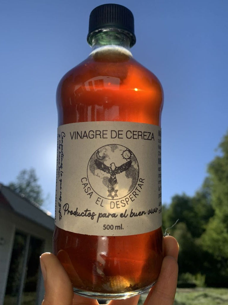 Vinagre de Cereza Casa el Despertar 500 Ml - CASA EL DESPERTAR - Aldea Nativa