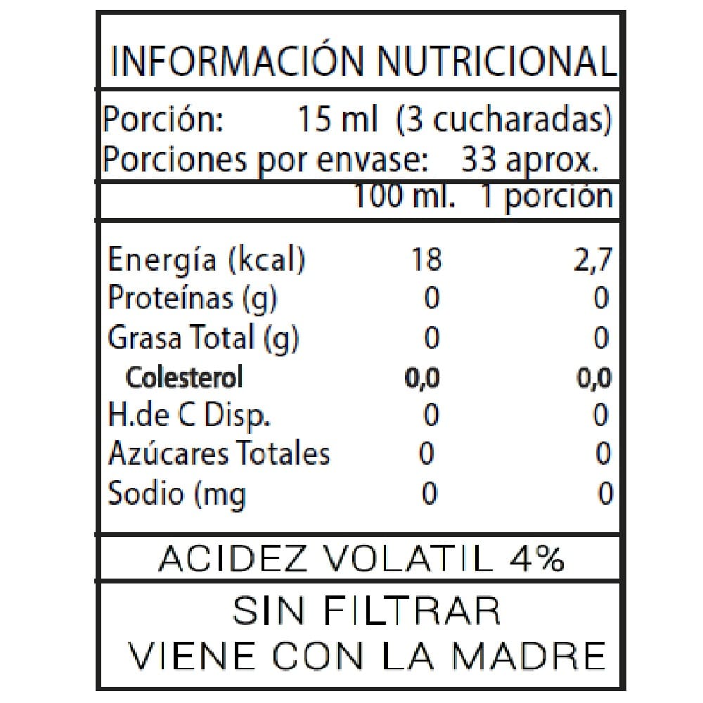 Vinagre de Manzana Casa El Despertar 500 Ml - CASA EL DESPERTAR - Aldea Nativa