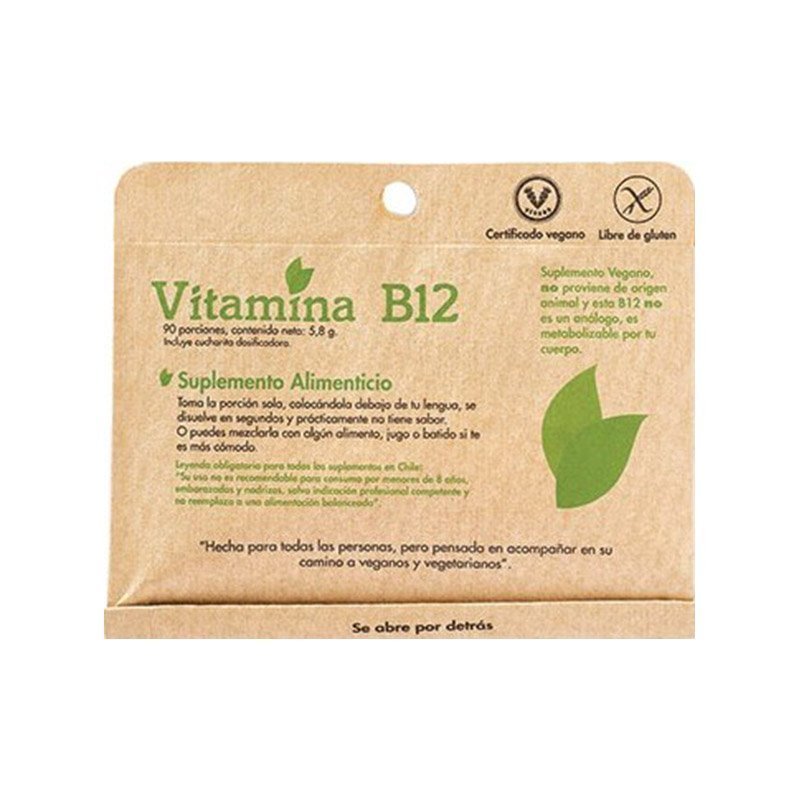 Vitamina B12 Polvo Dulzura Natural 5,8 Gr - DULZURA NATURAL - Aldea Nativa