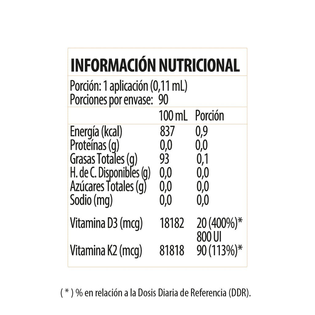 Vitamina D3 + K2 Spray 10 ml Vitamin Up - VITAMIN UP - Aldea Nativa