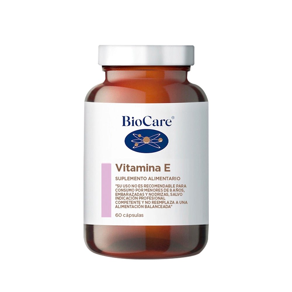 Vitamina E 60 CAP BIOCARE - BIOCARE - Aldea Nativa