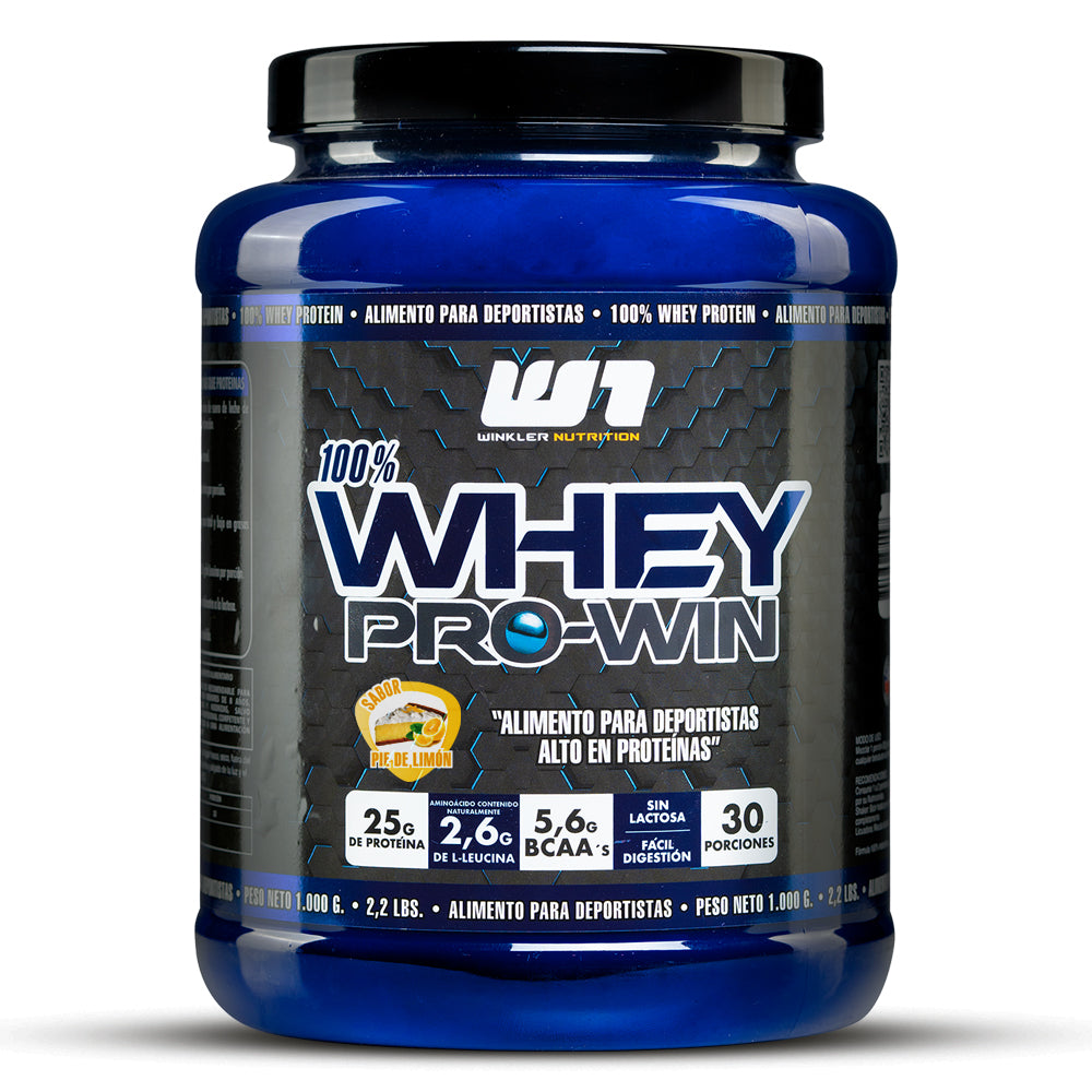 Whey pro win pie de limnon 1 KG WINKLER NUTRITION