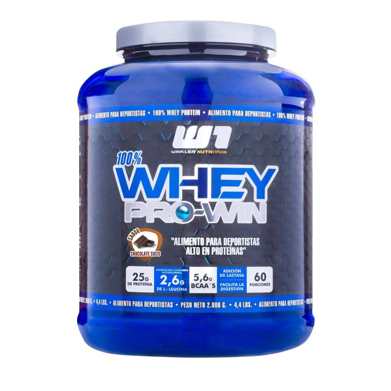 WHEY PROWIN CHOCOLATE SUIZO 2KG WINKLER NUTRITION - AN369 – Aldea Nativa