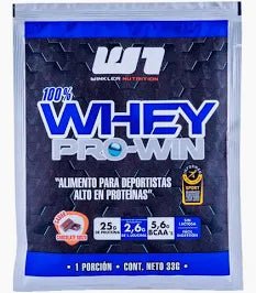 Whey prowin chocolate suizo sachet 33 GR WINKLER NUTRITION - WINKLER NUTRITION - Aldea Nativa