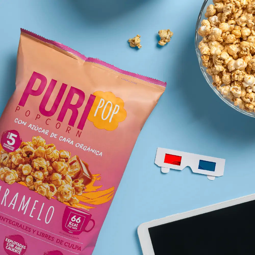 Puripop popcorn caramelo 200 GR PURI