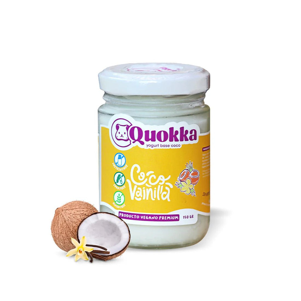 Yogurt Vegano coco vainilla 150 gr Quokka - QUOKKA - Aldea Nativa
