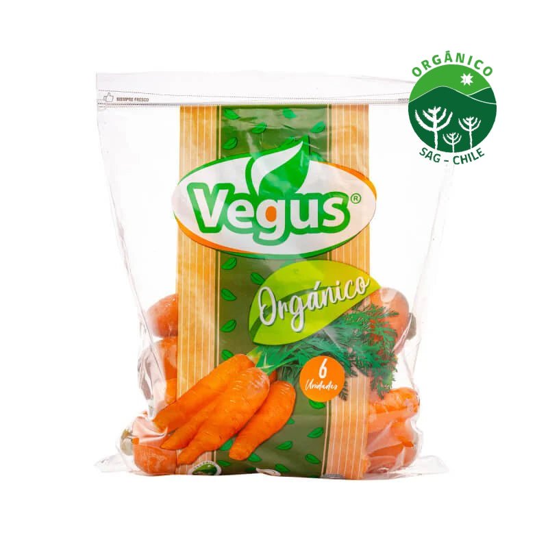 Zanahoria orgánica bolsa 1 kl - VEGUS - Aldea Nativa