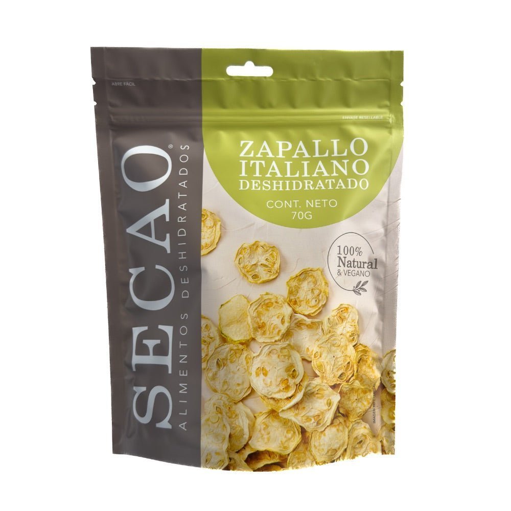 Zapallo Italiano deshidratado Secao 70 Gr - SECAO - Aldea Nativa