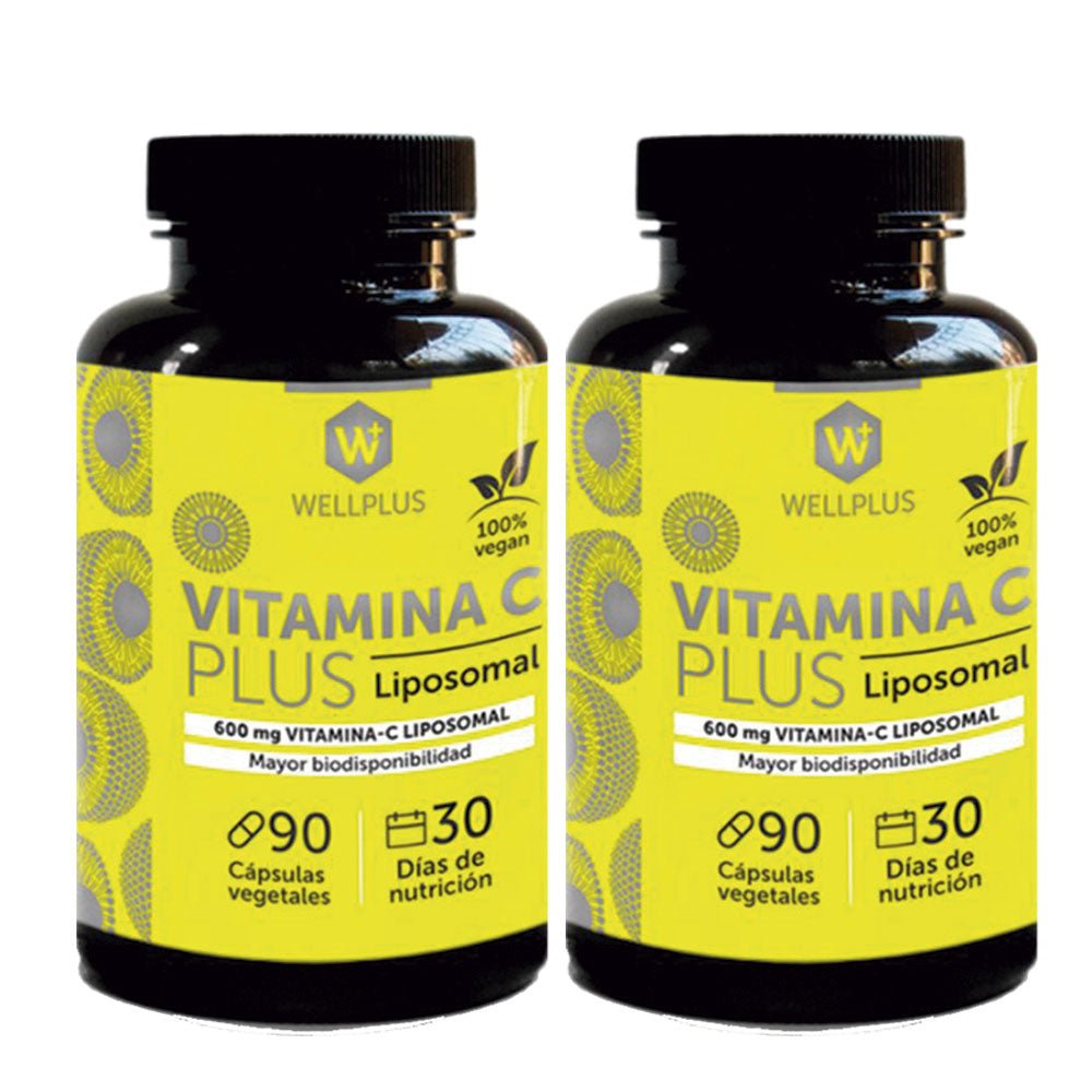 Pack 2 Vitamina C Liposomal 90 Cap Wellplus – Aldea Nativa